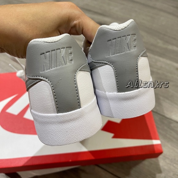 Nike Court Royale White Smoke Grey - Picture 6 of 6